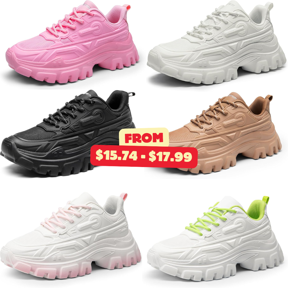 DREAM PAIRS Women’s Chunky Platform Sneakers Sale: Get 10% Off with Promo Code