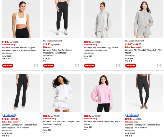 Target 30% OFF Select Women’s Clothing Deal: Save Big