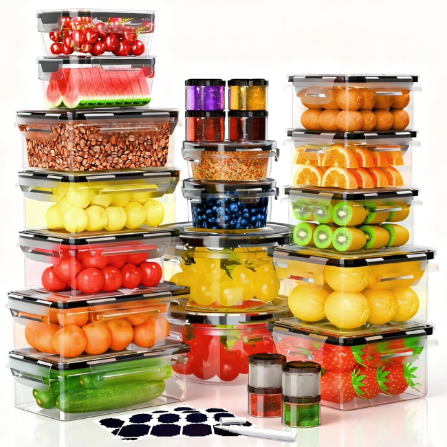52-Piece Food Storage Containers Deal: Save at Walmart