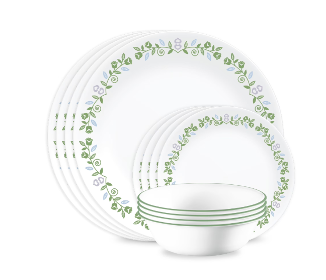 Walmart 12-Piece Glass Dinnerware Set Sale: Save $33.96