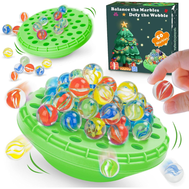 Wobble Marble Stacking Game 50% Off for Kids 6+ at Wobble Marble Stacking Game