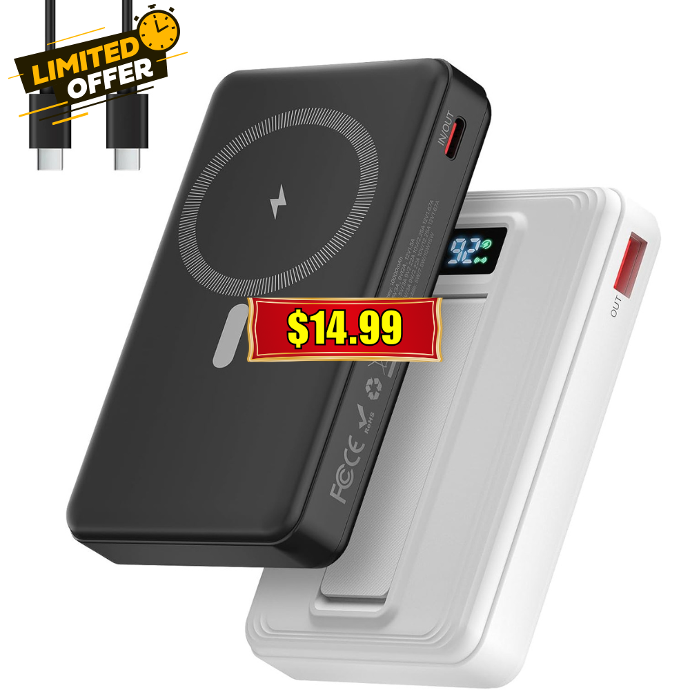 10000mAh Wireless Power Bank Promo: Save with Code BK4UE8RF