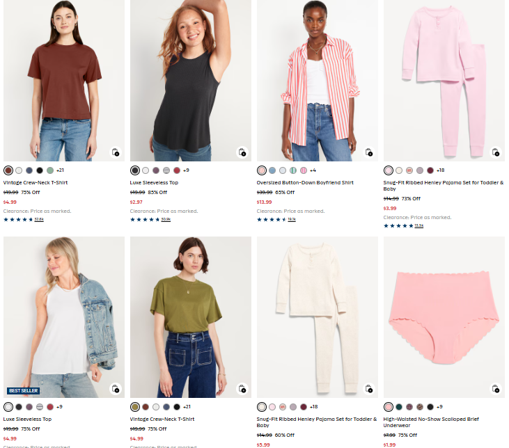 Old Navy Apparel 40% OFF! – Save Big at Old Navy