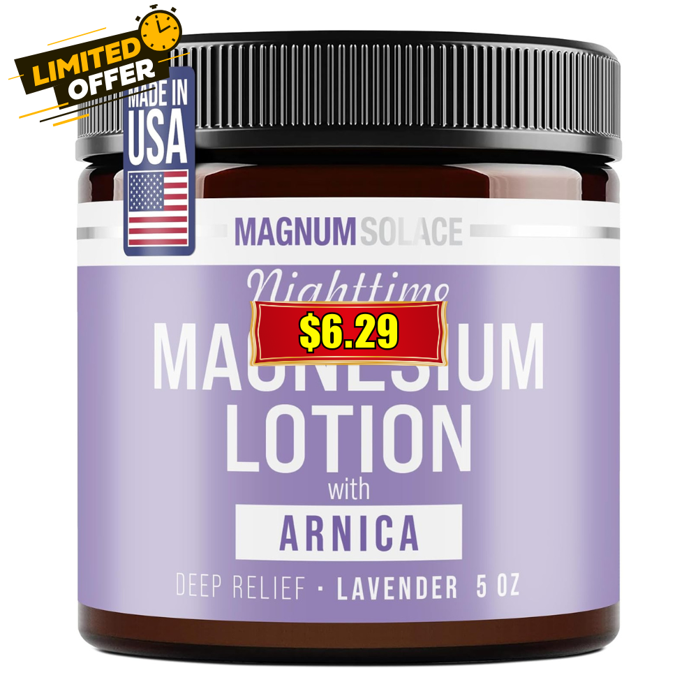 Magnum Solace Nighttime Magnesium Lotion Sale: Save Big at SHOP HERE