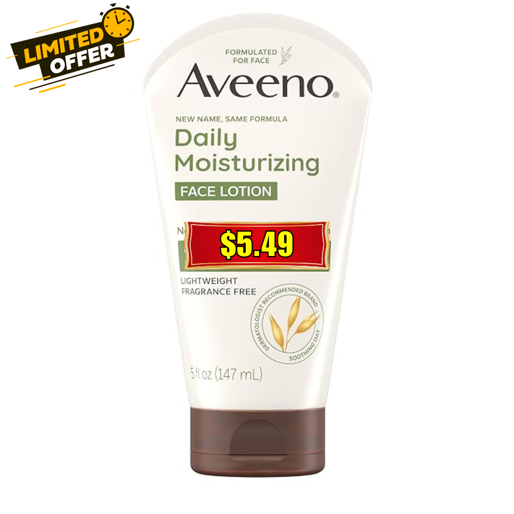 Aveeno Daily Moisturizing Face Lotion Coupon: Save at Shop