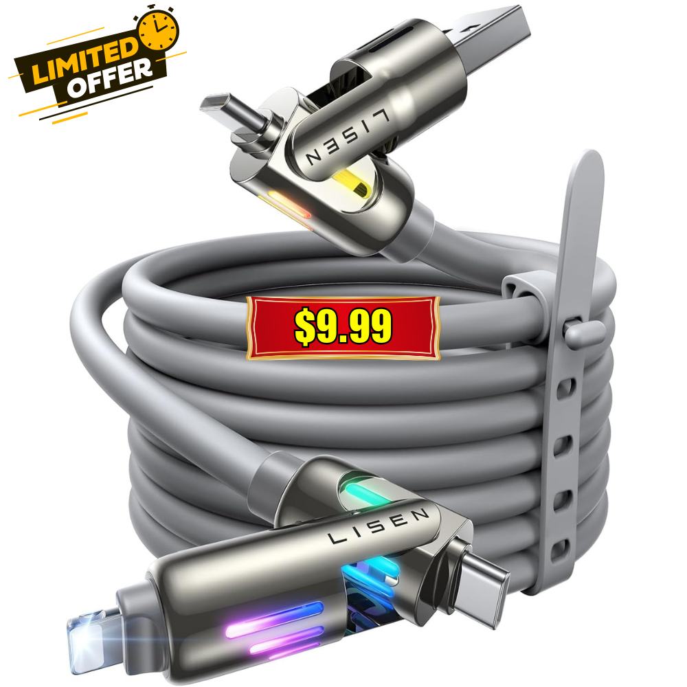 Chubby 240W 4 in 1 Charging Cable Sale: Save Big at Best Store