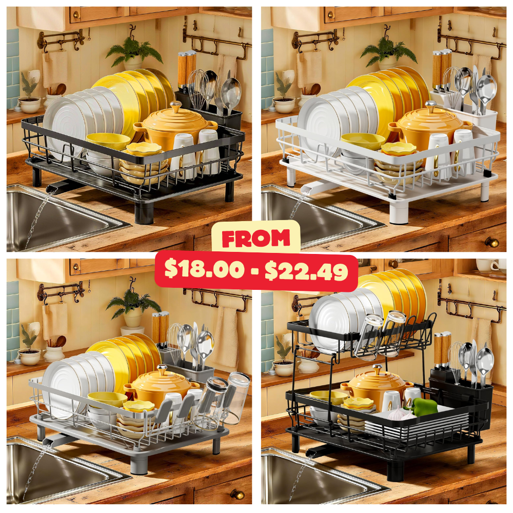 MOUKABAL Dish Drying Rack Coupon: Save 18% at Online Store