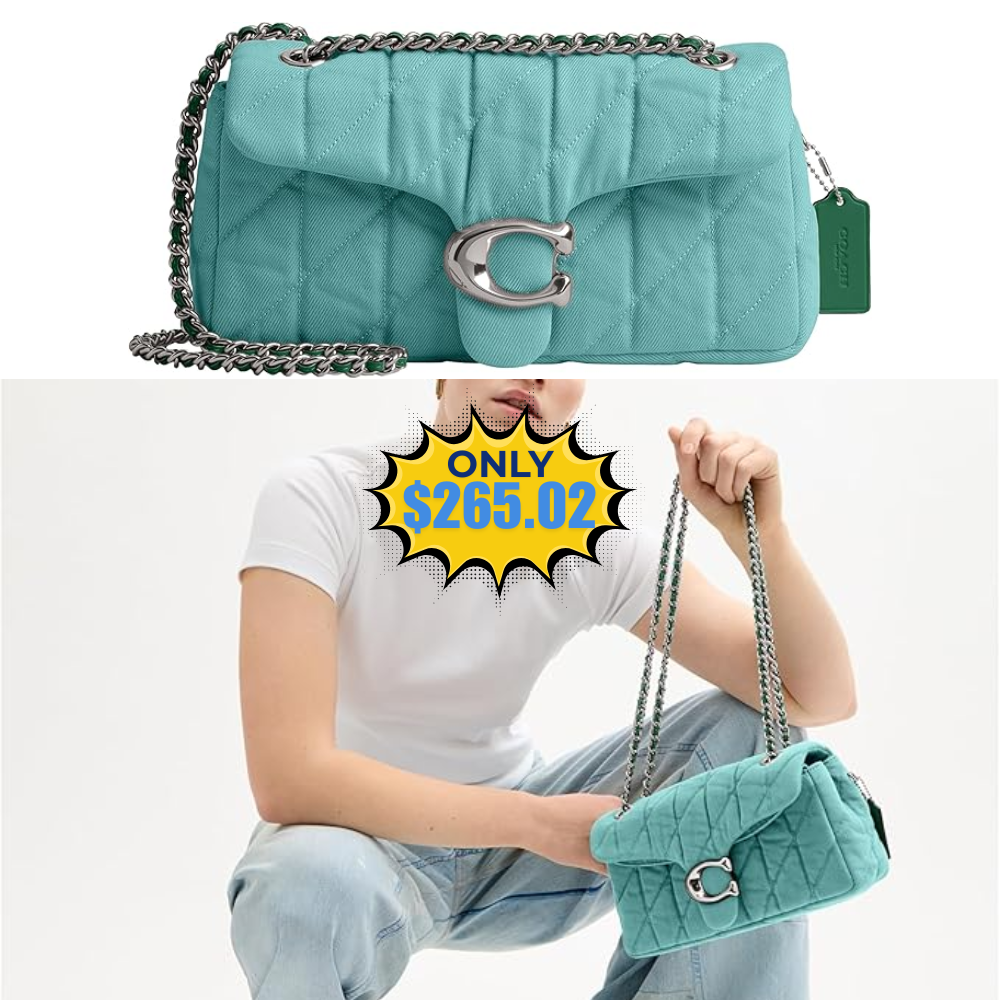 COACH Women’s Pebble Tabby Shoulder Bag Sale: 52% Off