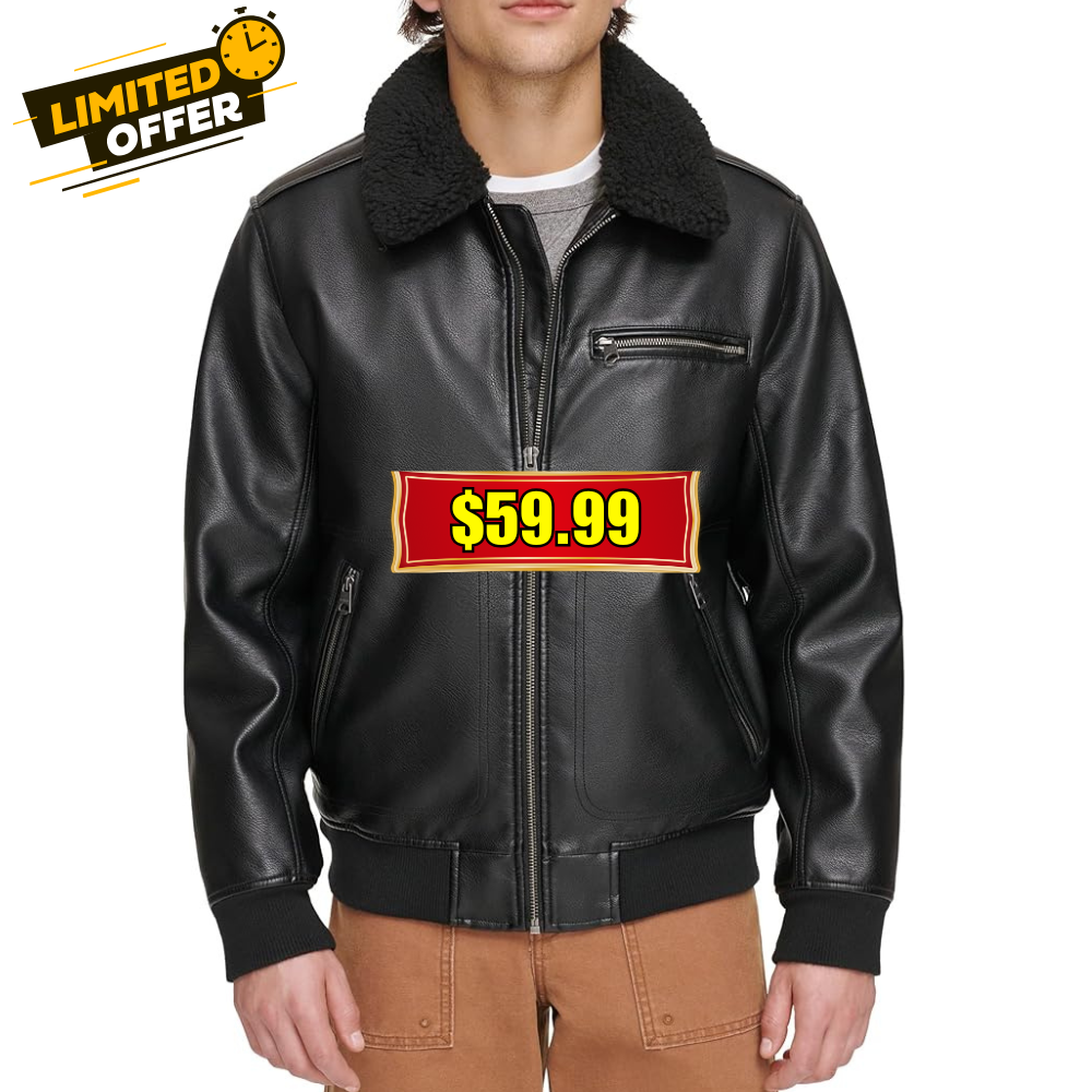 Levi’s Bomber Jacket with Sherpa Collar