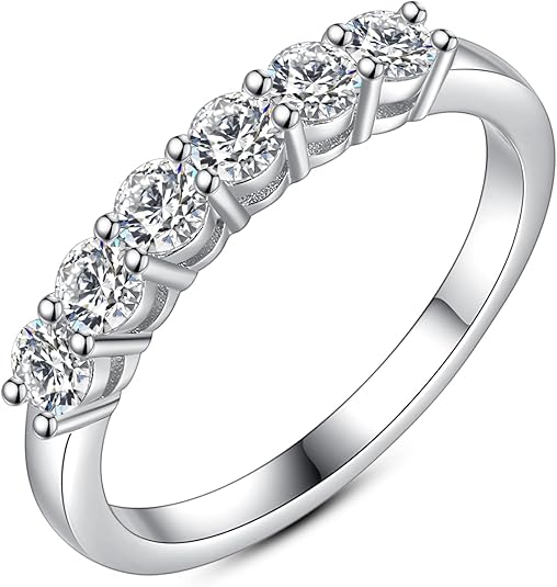 Moissanite Wedding Band Rings Sale: 50% Off at Moissanite Wedding Band Rings