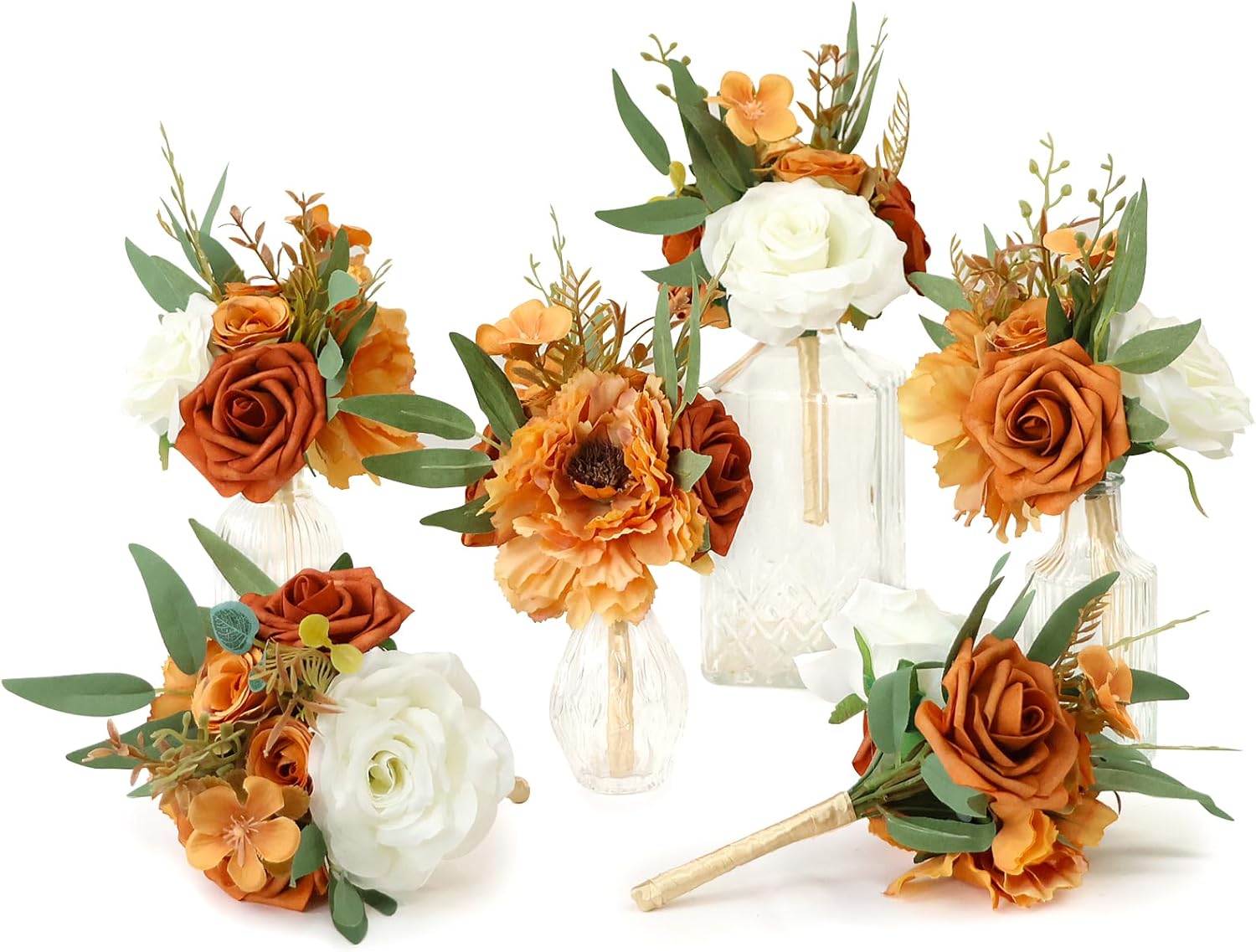 Mini Bridesmaid Bouquets Set of 6 Sale: Save 50% at DealsFinders.com