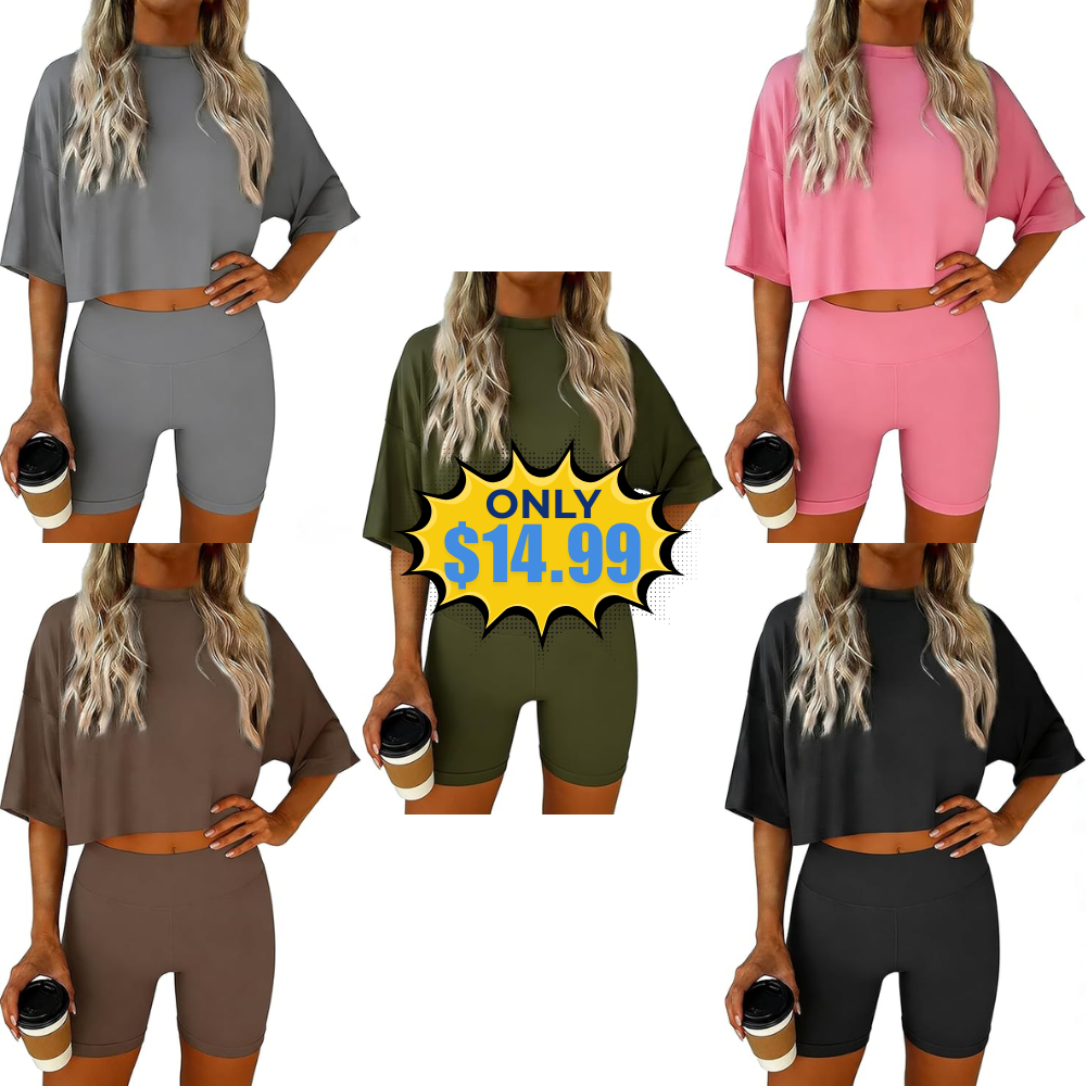 Women 2 Piece Lounge Set Promo: Save with SSL8889N Code