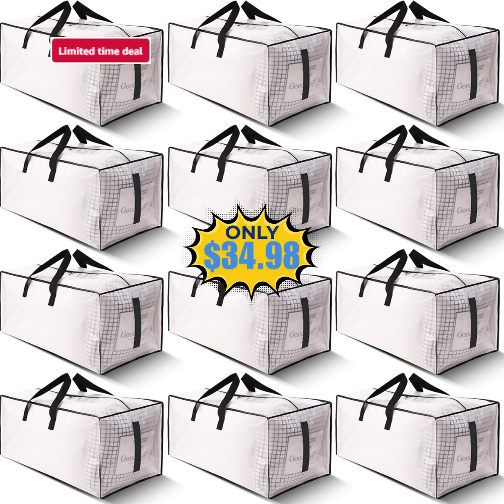 12 Pack Large Strong Moving Bags Sale: Save 42% at DealsFinders.com