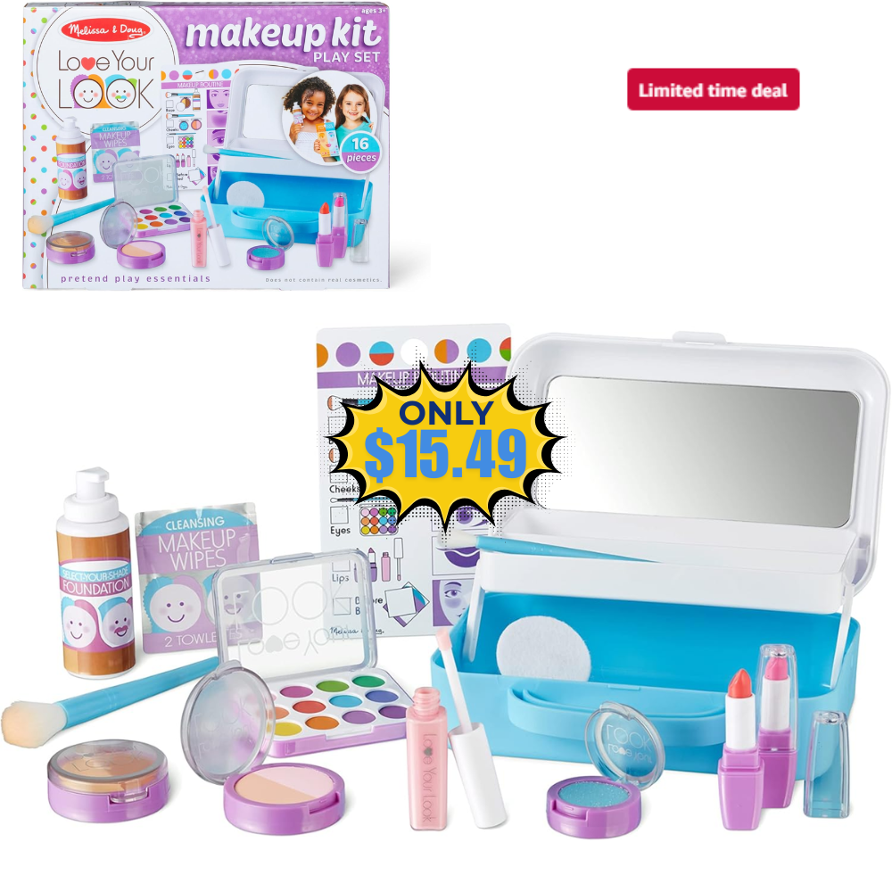 Love Your Look Pretend Makeup Kit Play Set Sale: Save 63% No Coupon Needed