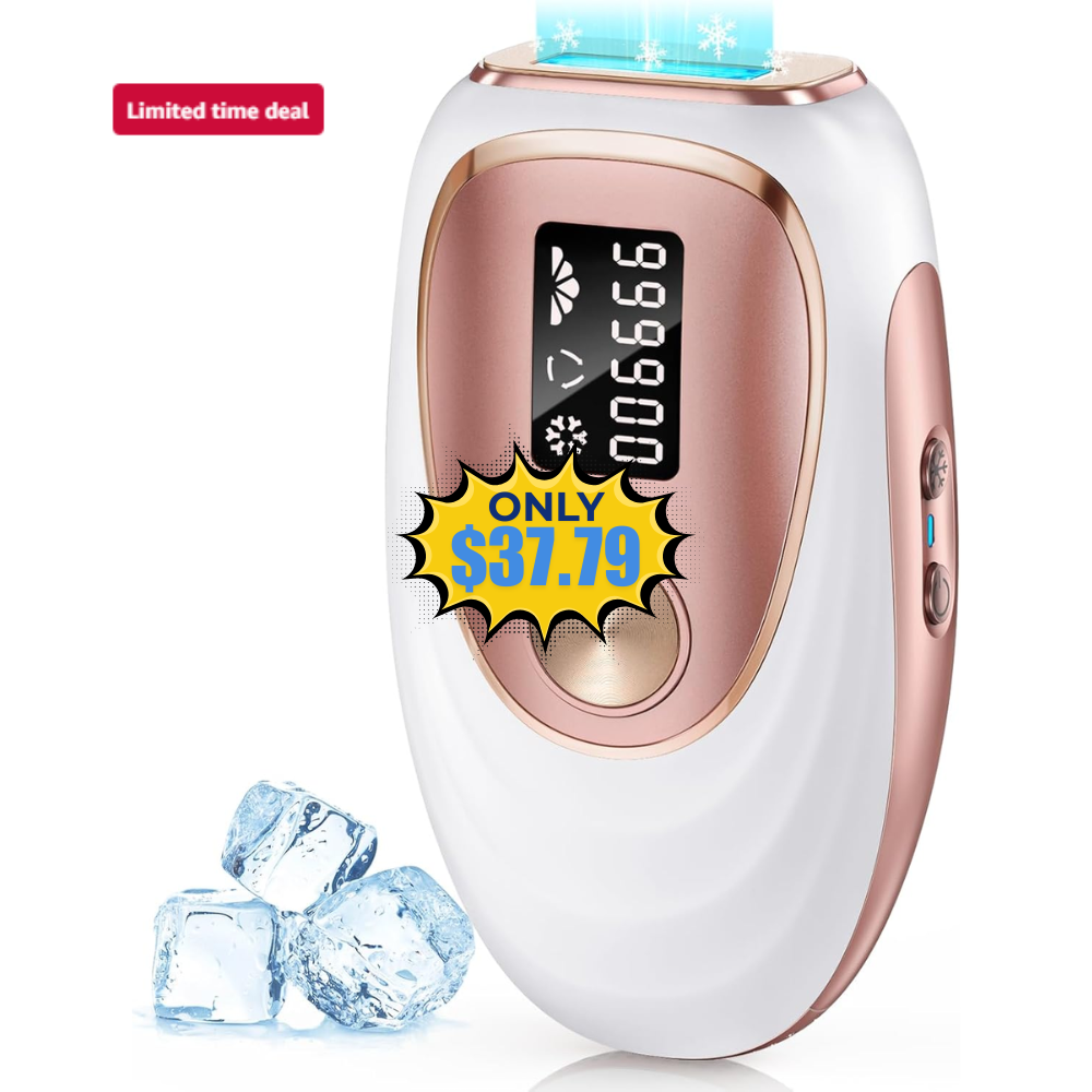 IPL Laser Hair Removal Device Sale: Save 56% at Checkout