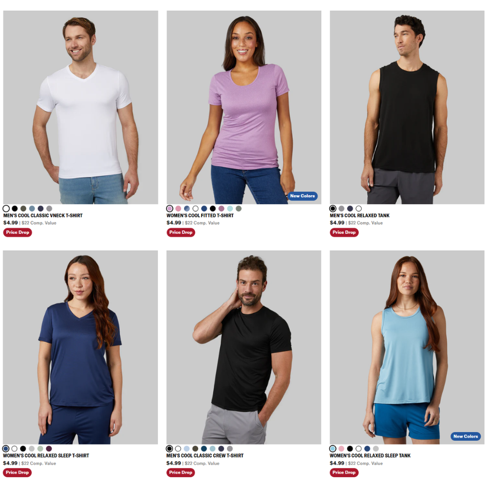 Men’s & Women’s Tees Coupon: Save $17 at 32 Degrees