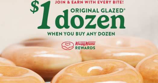 Krispy Kreme Rewards: Get FREE Doughnuts with Every Purchase