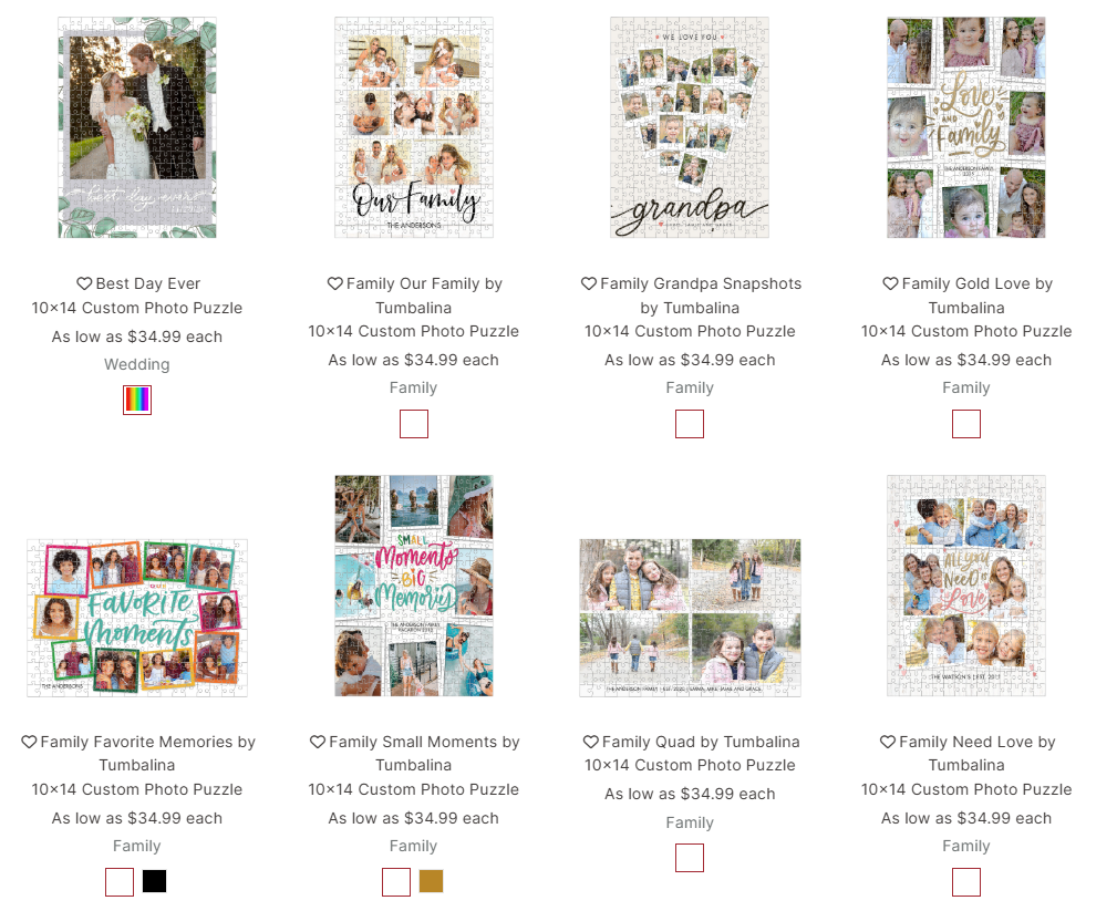 Walgreens Custom Photo Puzzle Deal: 70% Off 252-Piece 10×14 Photo Puzzle