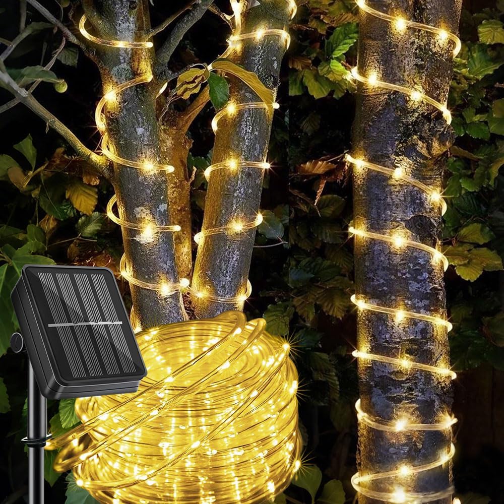39ft Solar Rope Lights Sale: Save 30% at DealsFinders.com