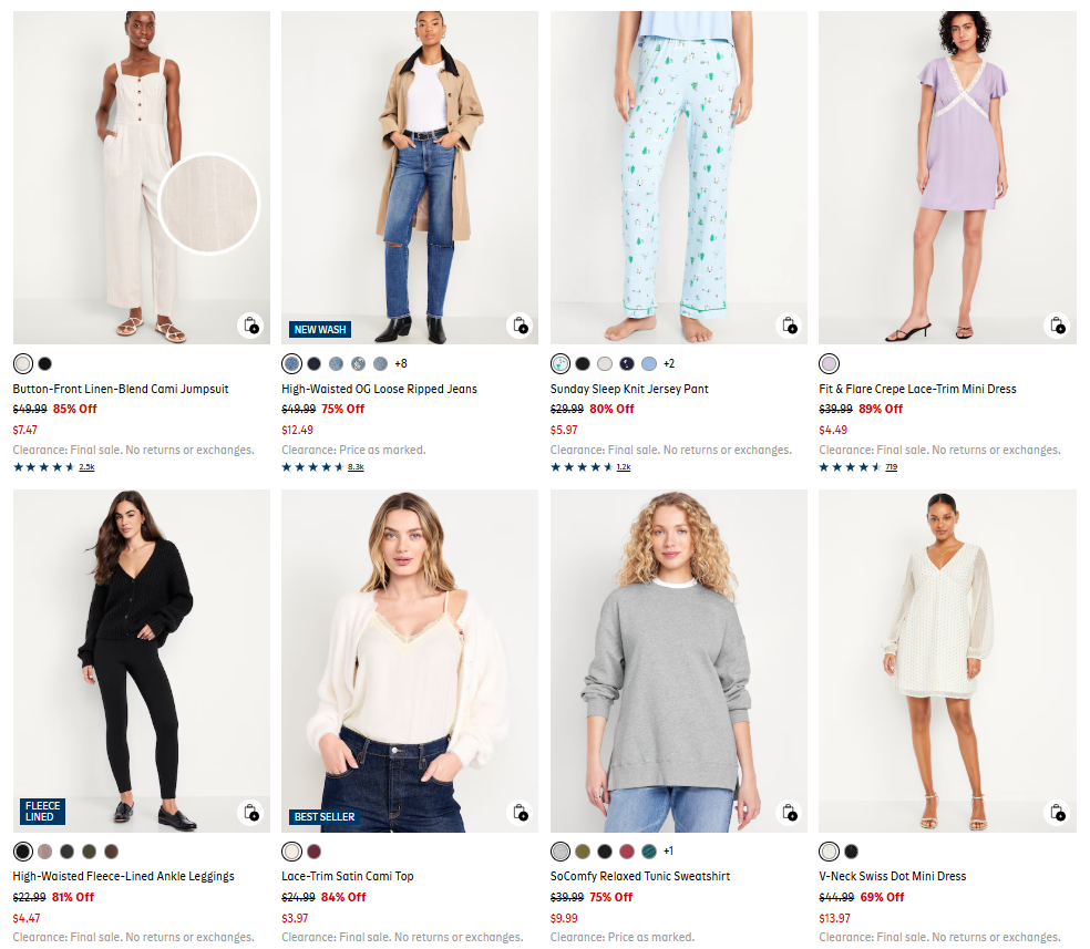 Old Navy Clearance Sale: Save Big Without Coupons