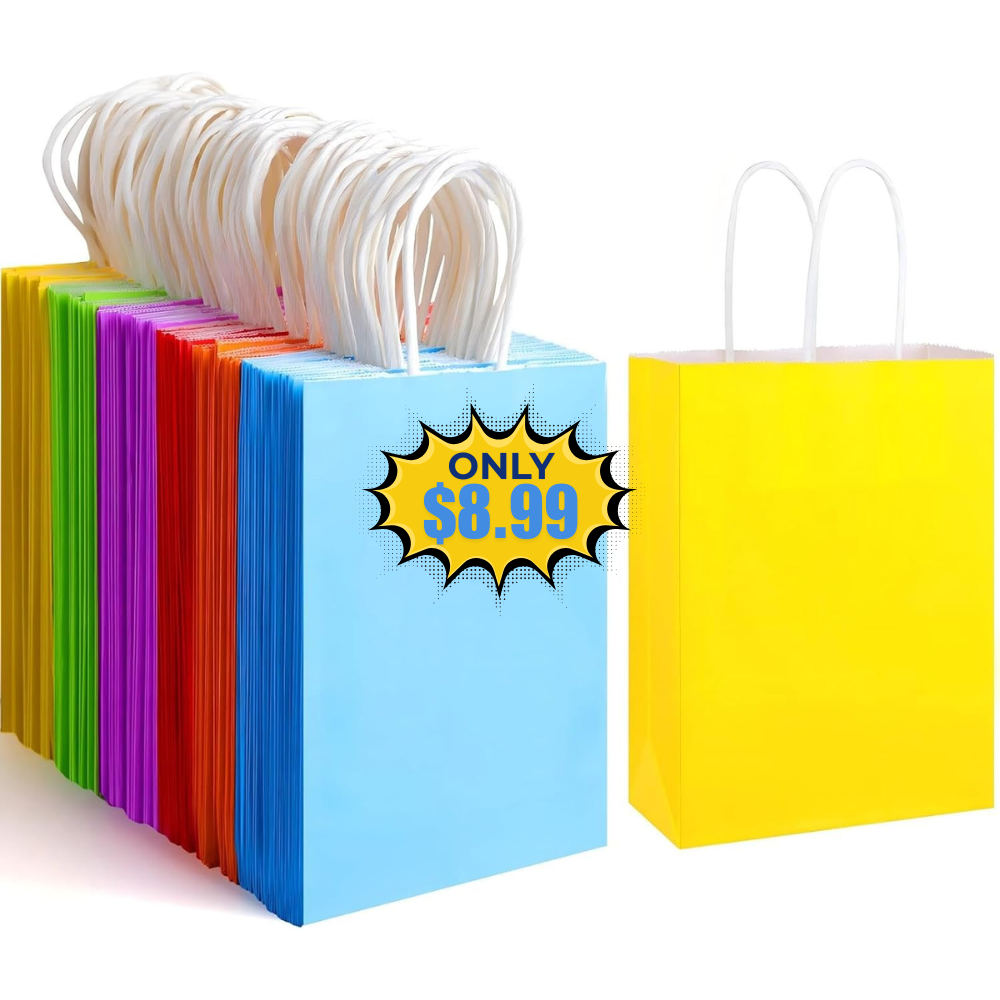XPCARE 32Pcs Paper Gift Bags Sale: Save 55% at DealsFinders.com