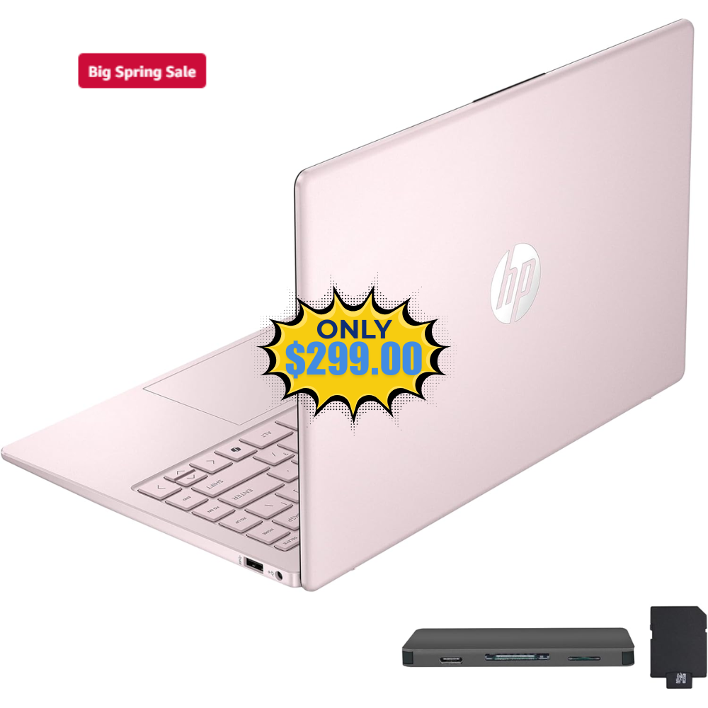 HP Stream 14 HD BrightView Laptop 40% Off Sale