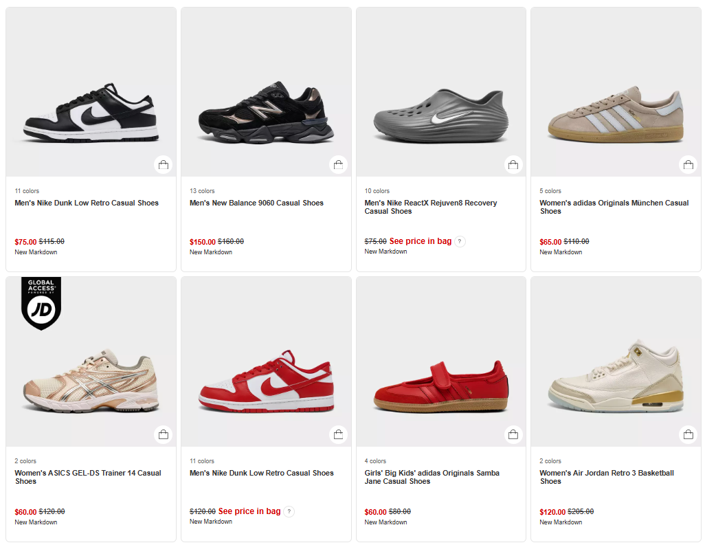 Nike Sale: Up to 65% Off at Finish Line