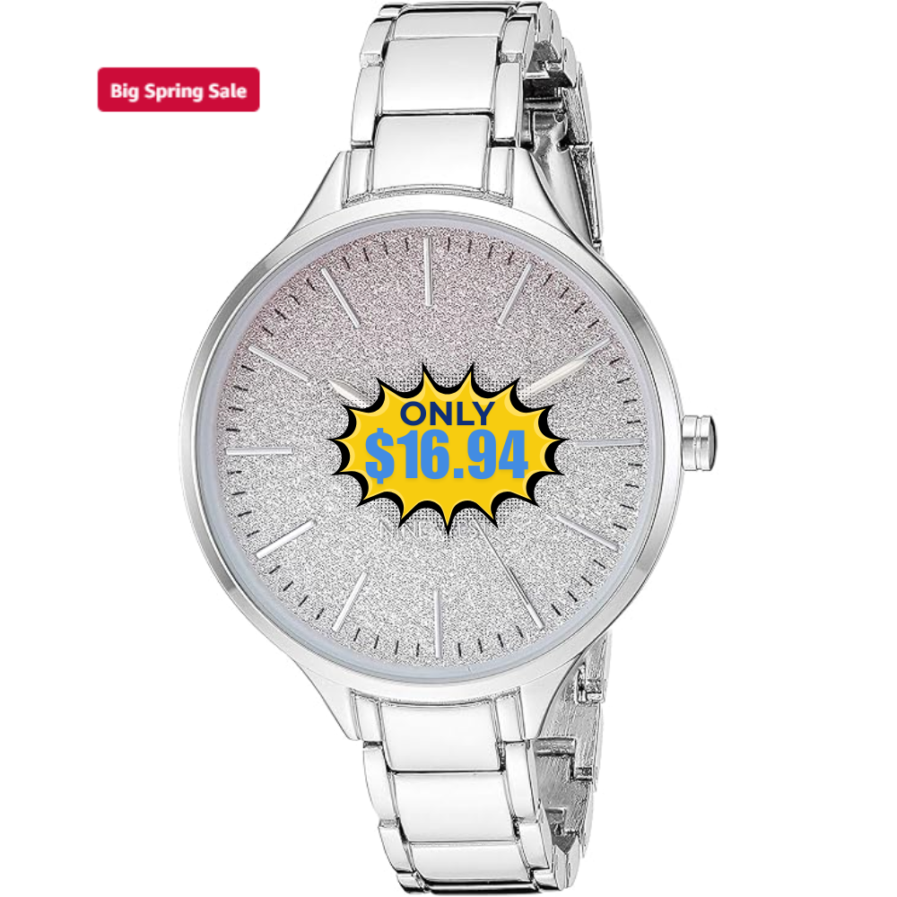 Nine West Women’s Bracelet Watch 65% Off Sale