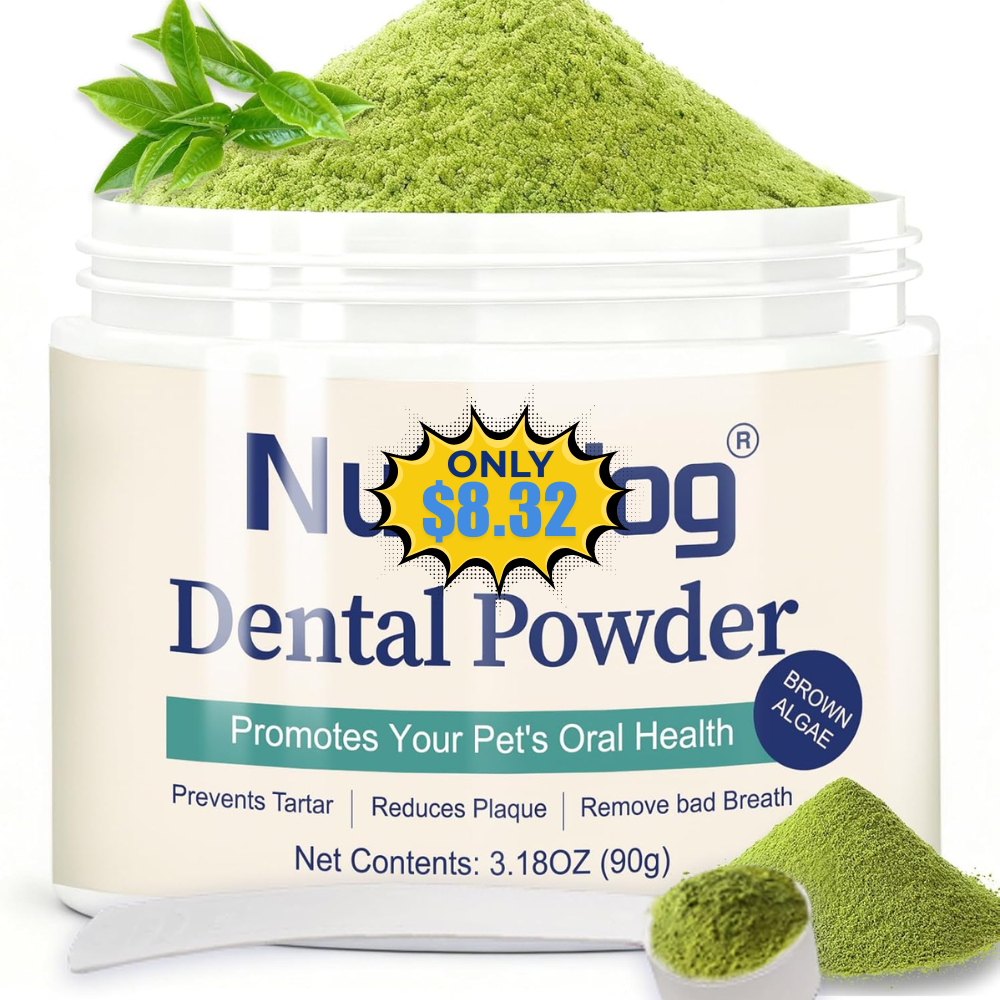 Dog Teeth Cleaning Powder 7% Off: Exclusive Promo Code QNPKF9QV at SHOP HERE