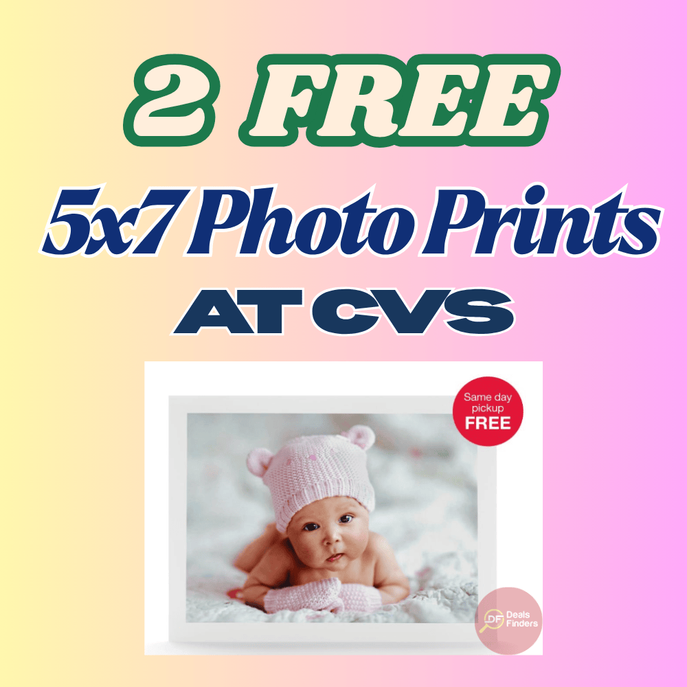 2 Free 5×7 Photo Prints Promo at CVS