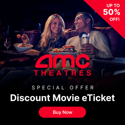AMC Family Pack Deal: Save 65% on Movie Tickets & Popcorn