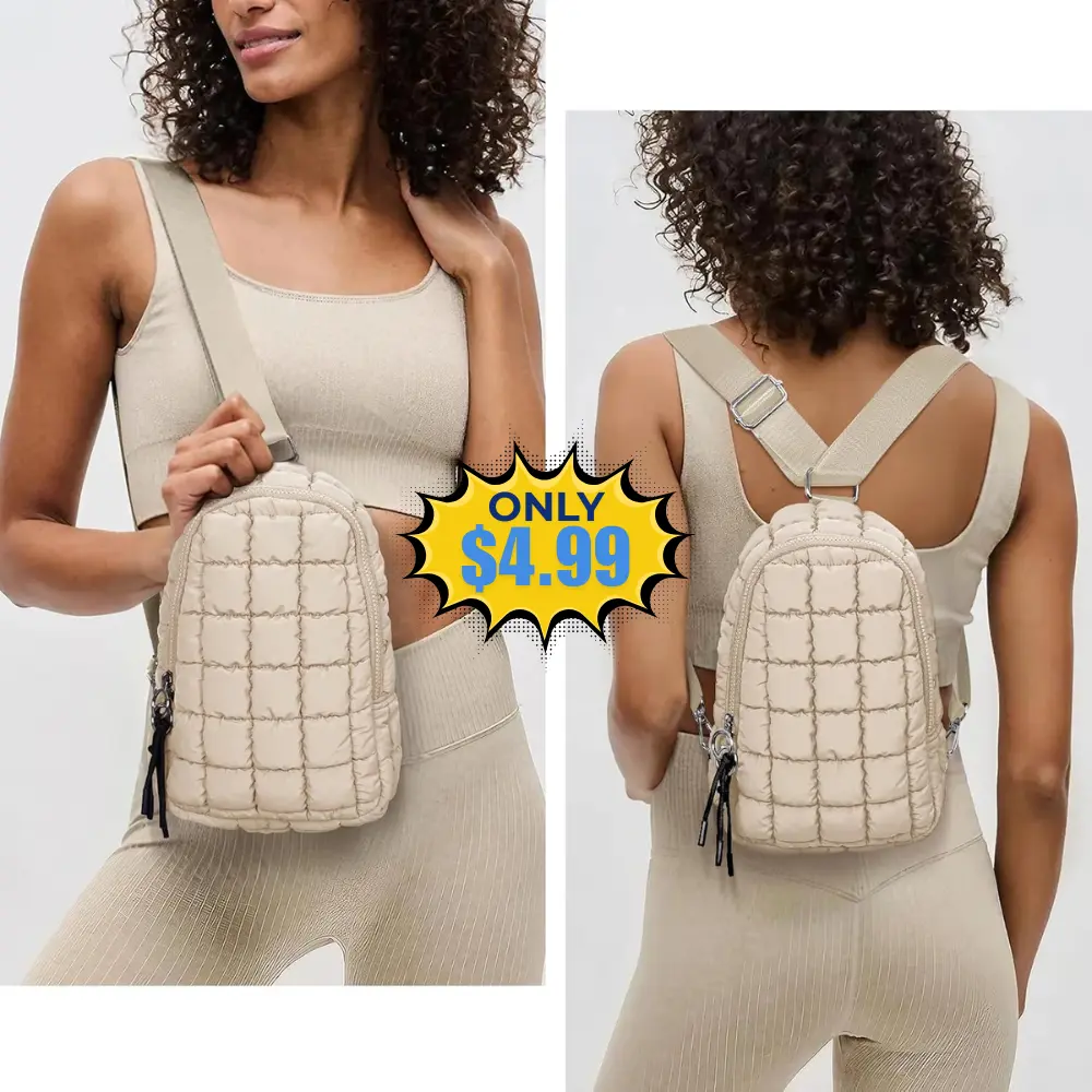 YFGBCX Puffer Bag Deal: Save with Code LOW4748E