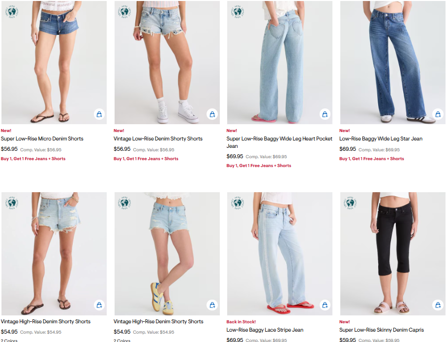 Aeropostale Jeans & Shorts Buy 1 Get 1 FREE Deal: Save 100% at Aeropostale