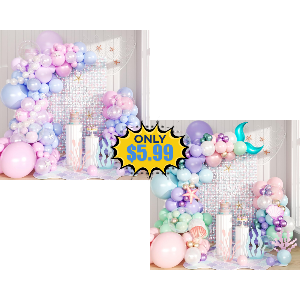 Mermaid Balloon Arch Kit Sale: Save 40% at Arch Kit