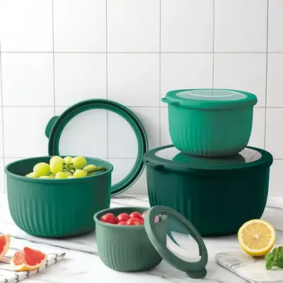 Nesting Bowls w/ Lids 8-Piece Set Deal: Save 65% at Macy’s