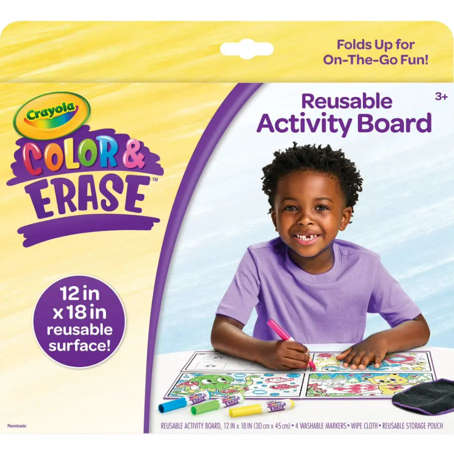 Crayola Color and Erase Reusable Activity Board Sale: Save $7.61 at Walmart