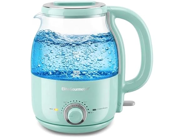 Electric Glass Kettle Deal: 54% Off 1200W Fast Boil at home.woot