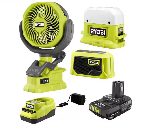 ONE+ 18V Cordless 3-Tool Campers Kit Deal: Save $84 at Home Depot