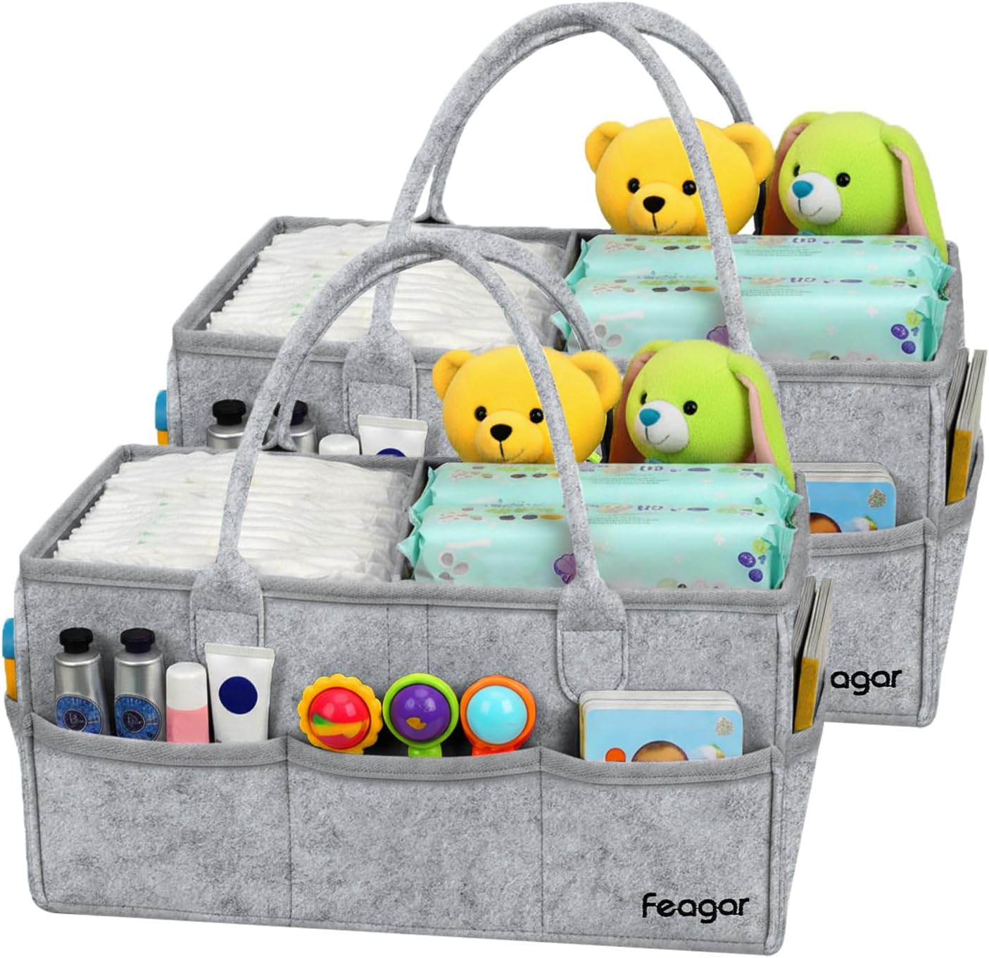 Baby Diaper Caddy Organizer 2-Pack Deal: Save 50% at DealsFinders.com