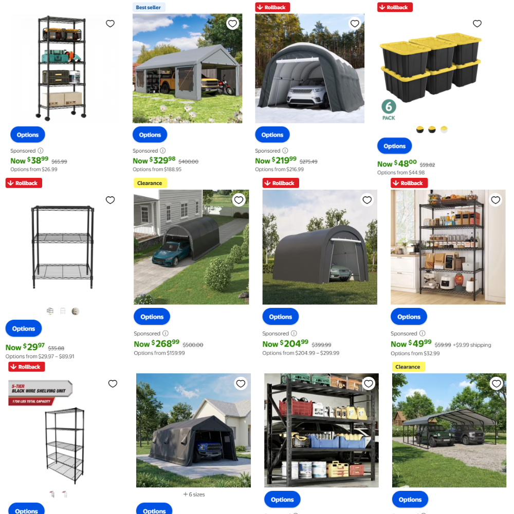 Walmart Garage Clearance Sale: Save Big Without Coupon