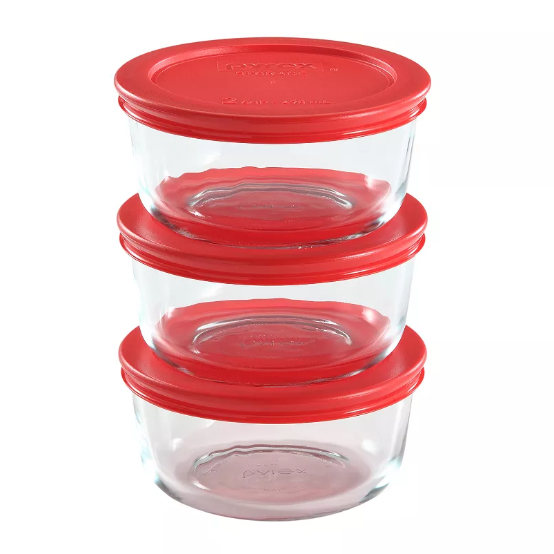 Pyrex Simply Store 6-pc. Glass Food Storage Set Sale: Save 20% at Kohl’s