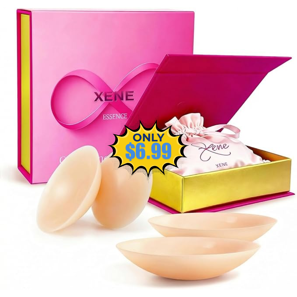 Xene Women’s Nipple Covers 2 Pairs Coupon: Save with Promo Code at Xene