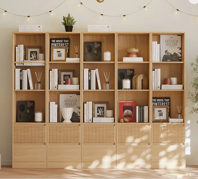 Wayfair 5 Pcs 3-Tier Cube Bookshelf Deal: Save 41% at Wayfair