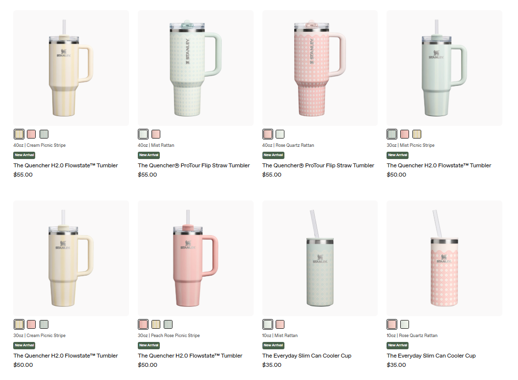 Stanley Spring Drinkware Collection Sale: Save Big Now