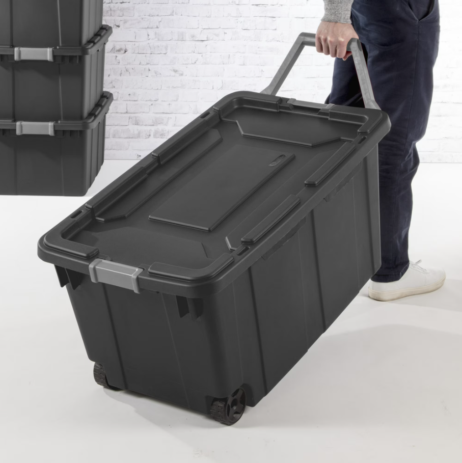 Sterilite 40 Gallon Wheeled Storage Bin Deal: Save $8 at Walmart