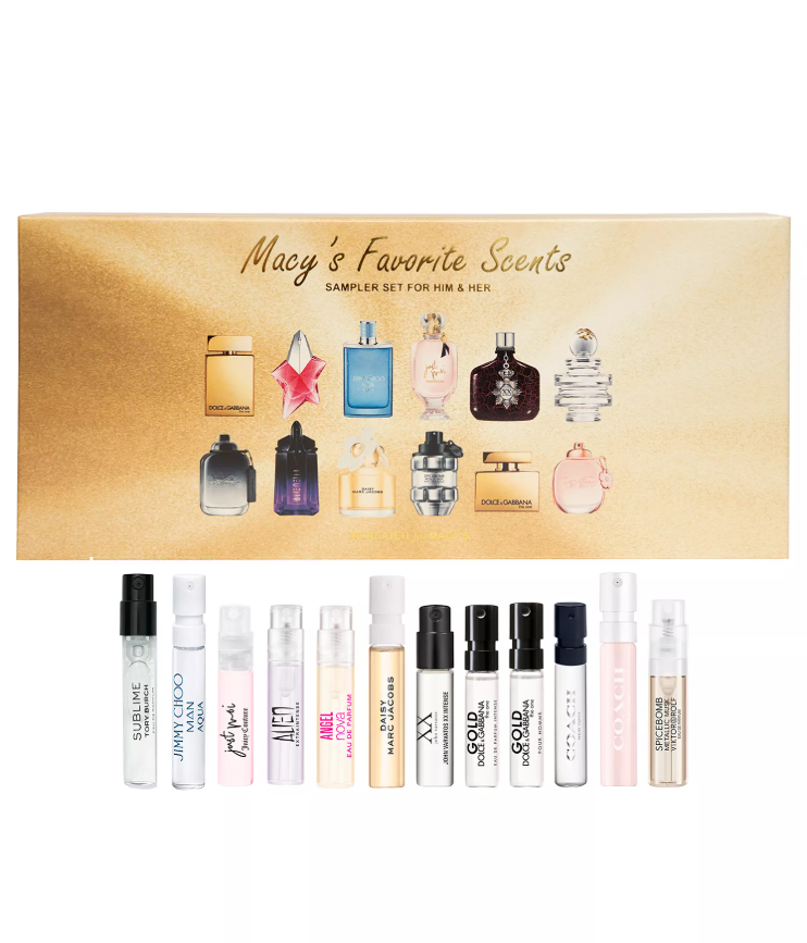 Macy’s 12-Pc. Fragrance Set Deal: Save 50% at $15