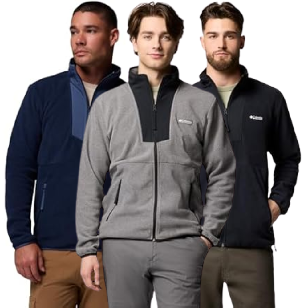 Columbia Mens Sequoia Grove Full Zip Fleece Jacket Deal: Save 67% at Woot