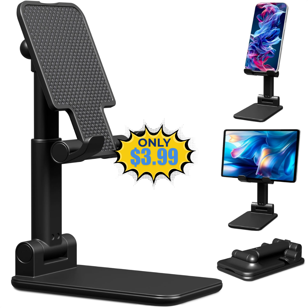 Folding Cell Phone Stand Desk Deal: Save 45% at Best Buy
