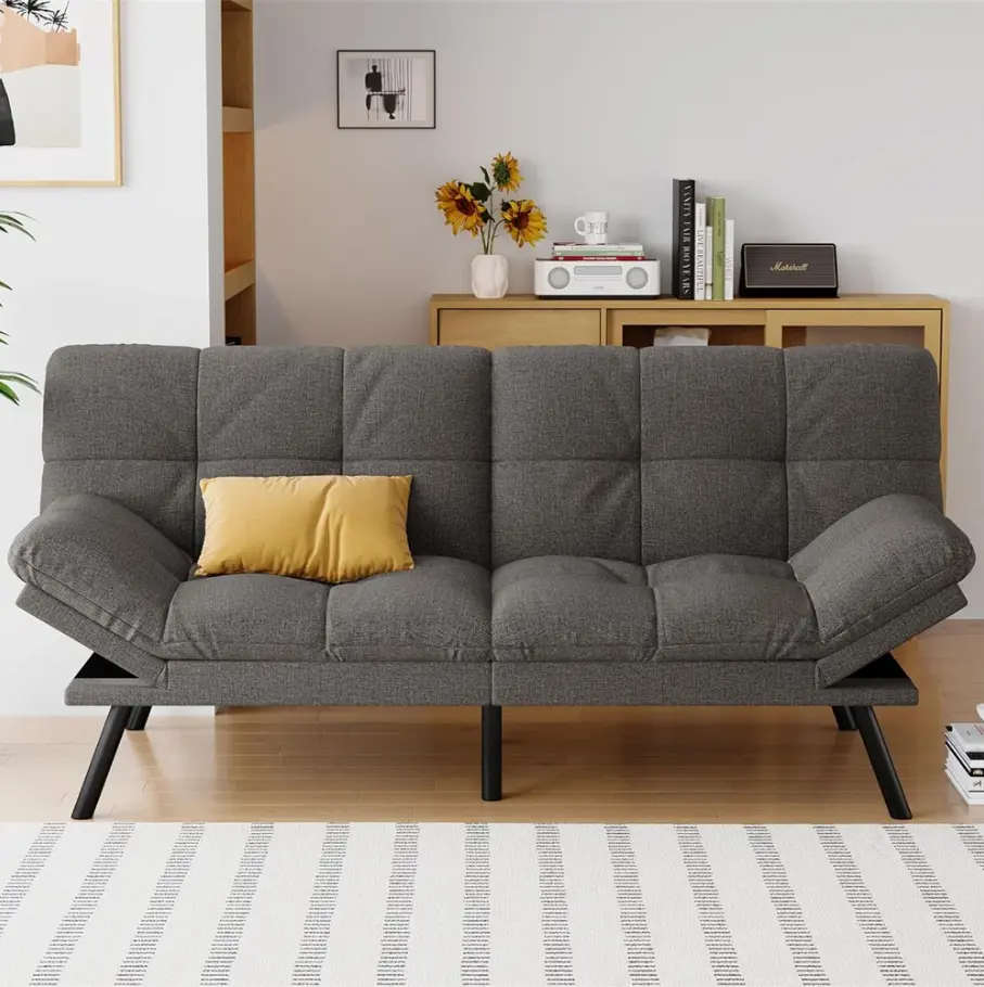 Convertible Futon Sofa Bed Deal: Save $239.99 at Wayfair