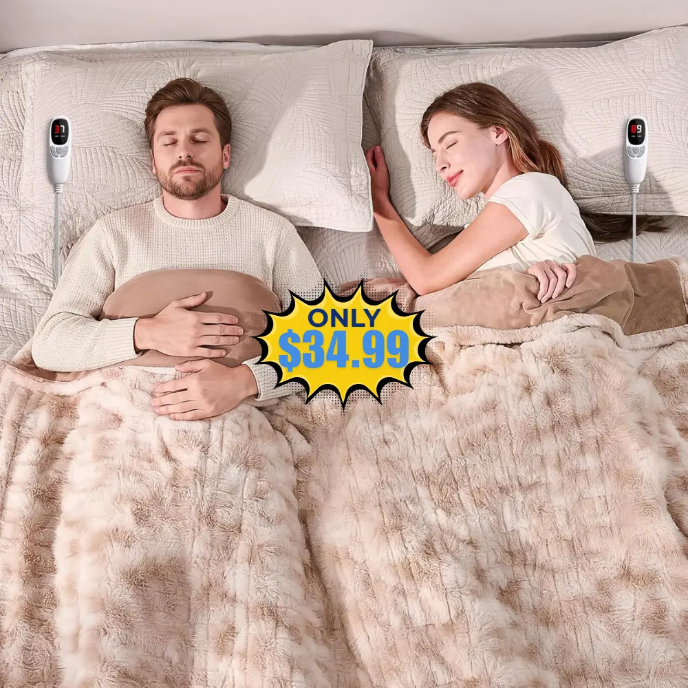 Electric Blanket King Size 90×100 Deal: Save with Promo Code at SHOP HERE